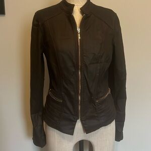 WHBM Coated Denim Jacket